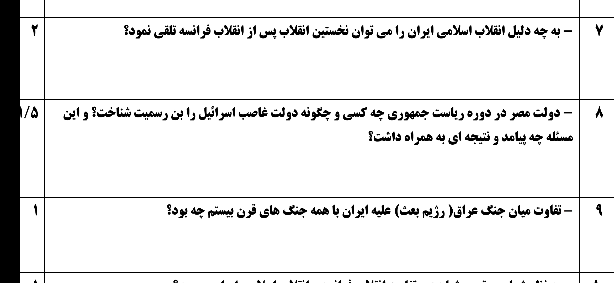 دریافت سوال 5