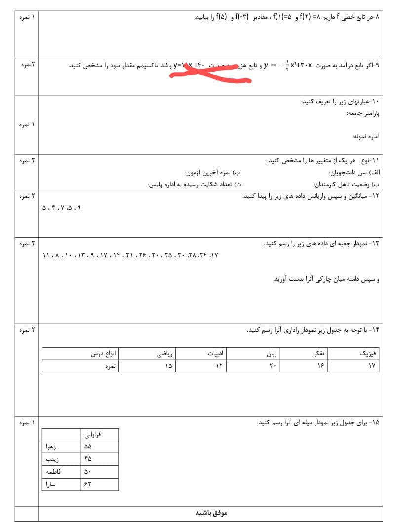 دریافت سوال 2